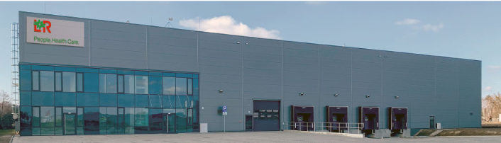 LuR Lager Poznan Außenansicht Lager Lohmann & Rauscher Poznan, PL